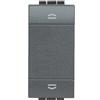 BTICINO Pulsante Interbloccato Doppio (1p/no)+(1p/no) 10a BTICINO L4037N