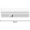 Plafoniera Reglette Led 90cm T5 9w Luce Naturale T5-9W