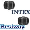 Intex Pz.2 Manicotto Nipple Giunzione Tubi Piscina 60 mm ( 2'' ) Intex 11010 Bestway