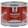 Cuver Smalto antiruggine Vernice Primer Fondo per ferro alta copertura 0,250 a 2,5 Lt