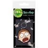 Pyramid International Rick E Morty Portachiavi Caucciù Morty Terrified Viso 4,5 CM Portachiavi 38722C