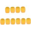 10x Filtri Antipop Antivento Per Mini Microfono Spugna Parabrezza Universale