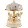 Carillon Merry-Go-Round Carousel Horse Colore che cambia luce a LED luminosa