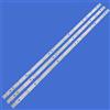 KIT 3 BARRE STRIP 10 LED TV MASTER JS-LB-D-JP3920-052DBAD 6V