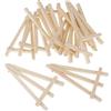 10x Mini Treppiede in legno Cavalletto Display Tavolo da pittura Numero Stand