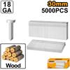 Ingco Ricariche Chiodatrice graffatrice Graffette 25 30 40 Chiodi 20 30 40 50 mm INGCO