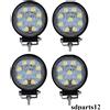 Autonet 4x Fari 27w Alogeni Led a Diodi Luce Flood Fuoristrada Lavoro 12V 24V Slim