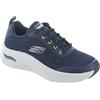 Skechers Arch Fit D'lux Sumner, Sneaker Uomo, Navy Lime, 44 EU