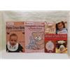 STAFIL OFFERTA 3 RIVISTE PUNTO CROCE BIMBI-CONIGLIETTI E ORSETTI-ALFABETI A PUNTO CROCE