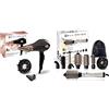 Bellissima My Pro Imetec Ceramic P5 3800 Asciugacapelli Professionale Per Capelli Morbidi E Luminosi, Tecnologia Ceramica, 2300 W & Imetec Air Wonder, Spazzola ad Aria Calda, Tecnologia a ioni