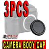 PHOTO_DISCOUNT 3PCS TAPPO CORPO MACCHINA FOTOCAMERA 3 BODY CAP CAMERA PER CANON EOS 1300D 2000D