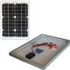 Sharp PANNELLO SOLARE MODULO FOTOVOLTAICO 30W 30WATT 12V CELLE SILICIO PINZE BATTERIA