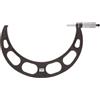 Starrett 436RL-7-Micrometro per esterni, Ratchet Stop, dado di bloccaggio, 6 17,78 cm (7) gamma 0,00 cm (0,001) laurea,/- 0,00 (0,0002 precisione cm