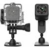 MINI TELECAMERA SPORT SPIA SQ29 WIFI SUB IP SENSORE MOVIMENTO WATERPROOF