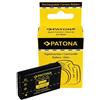 PATONA Batteria Patona per Praktica DVC 5.1 HD,DVC 5.6 FHD,DVC 5.5 HDMI,DVC 5.4 HDMI
