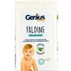 SVAS BIOSANA SpA Genius Baby Faldine con Aloe Vera e Vitamina B5 - 100% puro Cotone - Lenitive, Idratanti ed Emollienti - Confezione 60pz