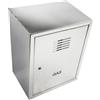 Ri.Te.Sa. Cassetta Armadietto Zincato per Contatore Gas lamiera cm 55x40x25 con Chiave