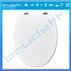 Brudetti Sedili Sedile WC Compatibile DISABILI GALASSIA SAGITTARIO Copriwater LEGNO BIANCO