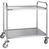 Vogue f998 Clearing Trolley, 2 ripiani, 860 mm x 535 mm x 930 mm