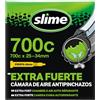 Slime 30062 Camera d'Aria per Bici con Slime Sigillante Antiforatura, Autosigillante, Prevenire e Riparare, Valvola Presta, 28/32-622 mm (700x28/35c) (Confezione da 2)