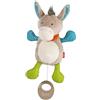 SIGIKID Mini carillon asino, peluche con carillon da sollevare, melodia dolce per addormentarsi, gioco intercambiabile, per neonati e bambini dalla nascita, art. n. 42891, multicolore 20 cm