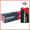 Procell by Duracell batterie PROCELL INTENSE by DURACELL pile transistor 9v industrial 9 volts 9 v