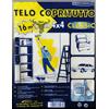 TELO COPRI MOTO COPRITUTTO 4 X 4M. 100GR PROTETTIVO AUTO MOTO PITTURA POLVERE