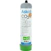 ASKOLL Bombola Co2 600gr usa e getta Per Impianti Co2 In Acquari D'Acqua Dolce
