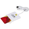 LINK LKCARD02 LETTORE SMART CARD USB 2.0, Bianco