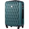 W WINGS WINGS LUGGAGE Carrello Spazioso - Valigia Leggera Per Aeroplano - Custodia Lussuosa e Moderna Con Impugnatura Telescopica a Due Stadi e Lucchetto a Combinazione