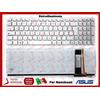 ASUS Tastiera Italiana compatibile ASUS N56VM N56VV (Retroilluminata) Silver