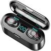 TWS CUFFIE PER IPHONE E ANDROID AURICOLARI SPORT CON POWERBANK TELEFONI EMERGENZA