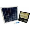 benovo FARO LED SOLARE 200W 300W 400W 600W 800W CREPUSCOLARE CAMBIA 3 COLORI LUCE IP65