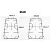 STAR GRIGLIE STAR IN ACCIAIO CUCINA PIANO COTTURA 4 FUOCHI 41,7 x 22,5 cm - 2 PEZZI