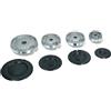 HOTPOINT ARISTON Kit 4 bruciatori + piattelli spartifiamma 4 fuochi cucina a gas Hotpoint Ariston