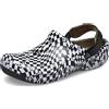 Crocs Unisex Adulto Bistro Pro LiteRide Graphic Clog Sabot, Black/White, 36/37 EU
