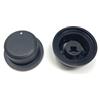 Franke manopola piano cottura nera codice ricambio 1982555 133.0054.906