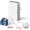 NIIMBOT B18 Portable Label Maker, connessione Bluetooth wireless, montaggio mobile, supporto stampa a colori, mini stampante adesiva per etichettare i file dell'ufficio, bianco