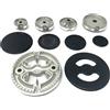 Hotpoint-Ariston Ariston hotpoint indesit kit bruciatori 4 fuochi + tripla corona opachi