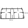 LOFRA GRIGLIA 2 FUOCHI CUCINA GAS PIANO COTTURA CM.49,2 X 21,5