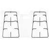 STAR GRIGLIE CUCINA SMALTATE NERE PIANO COTTURA 4 FUOCHI - 44,4 X 20,9 cm