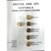 ARISTON HOTPOINT Serie ugelli cucina a gas hotpoint ariston 5 fuochi + forno gas bombola gpl