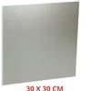 UNIVERSALE Isolante forno microonde foglio mica rigido cm 30 x 30 - 1 foglio