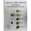 ARISTON HOTPOINT Serie ugelli piano cottura cucine gas Ariston 5 fuochi + forno- gas metano - 6mb