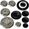glem gas Kit 5 bruciatori +piattelli spartifiamma cucina a gas glem gas 5 fuochi