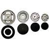 ARISTON Kit bruciatori + spartifiamma lucidi 4 fuochi per cucina a gas Hotpoint Ariston