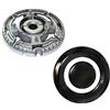 La Germania Bruciatore con piattello spartifiamma tripla corona cucina La Germania