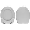 materialcasa SEDILE WC COPRIWATER POLIESTERE BIANCO SERIE COLIBRI' 2 POZZI GINORI POLISEDIL