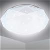 Dopa store Plafoniera Lampada da soffitto Tonda Stellato LED Luce parete IP20 24W 30CM