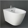 RAK Sanitari sospesi Resort Rak ceramica bianca vaso o bidet e copriwater